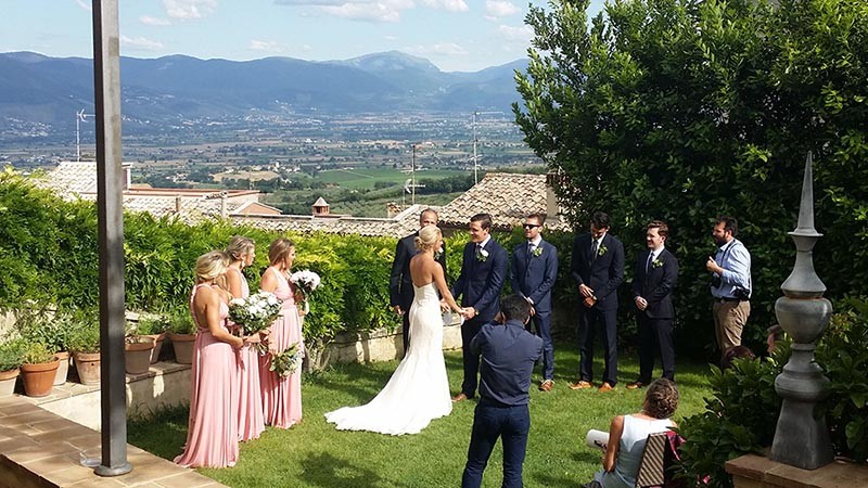 A wedding in Umbria